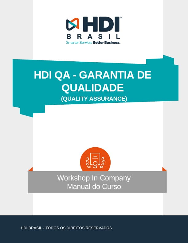 HDI QA - GARANTIA DE QUALIDADE (QUALITY ASSURANCE)