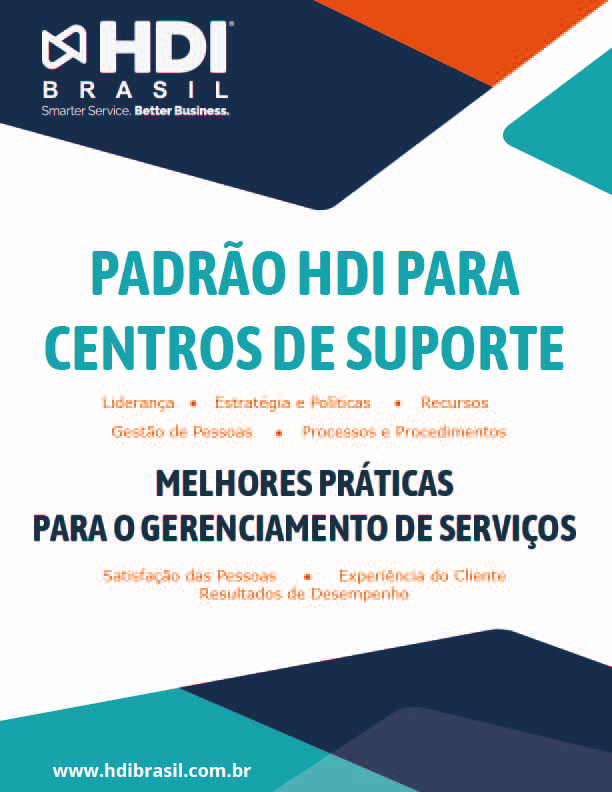 PADRÃO HDI PARA CENTRO DE SUPORTE